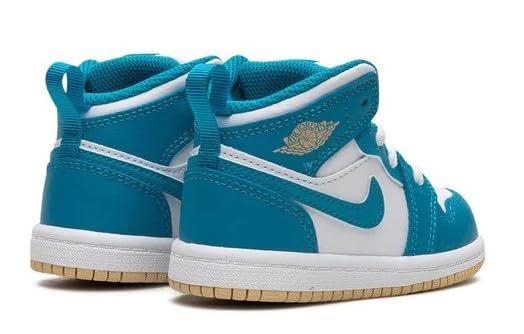 Nike unisex-child Jordan 1 Mid (Infant/Toddler)3