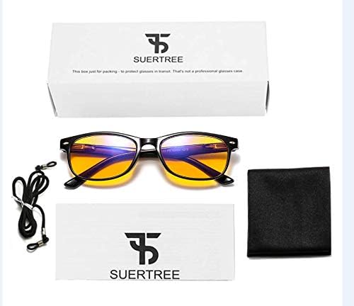 Miniatura 7 de Suertree Lentes de lectura con bloqueo de luz azul, ayudas de lectura, lentes de lectura anti azul para mujeres y hombres