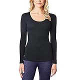 32 Degrees Heat Ladies' Base Layer Tee (Small, Black-102)
