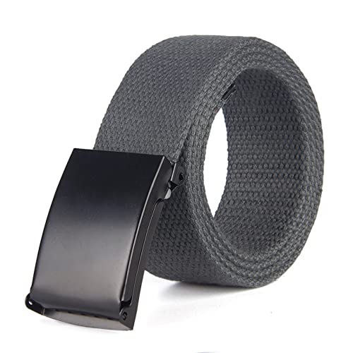 Men Women Fashion Waist Belt Narrow Stretch Dress Belt Pants Belt Buckle Canvas Waistband Men's Cowboy Belt2