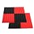 24Pack 12'' x 12'' x 2'' Acoustic Foam Pyramid High Density Flame Retardant Sound Proof Foam Panels Studio Soundproof Absorption Treatment Panel Tile Wedge Protective (Black)