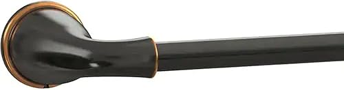 Peerless Toallero de bronce aceitado, dos (2) opciones 18 o 24 pulgadas, viene con accesorios, fácil instalación (con y sin tachuelas) (24)