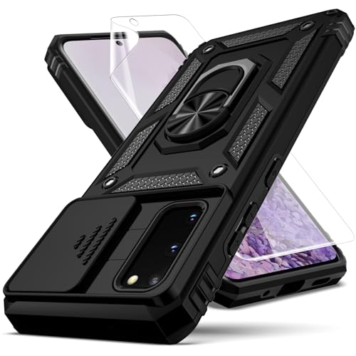 Coque Samsung S20 protection écran et béquille rotative pour smartphone