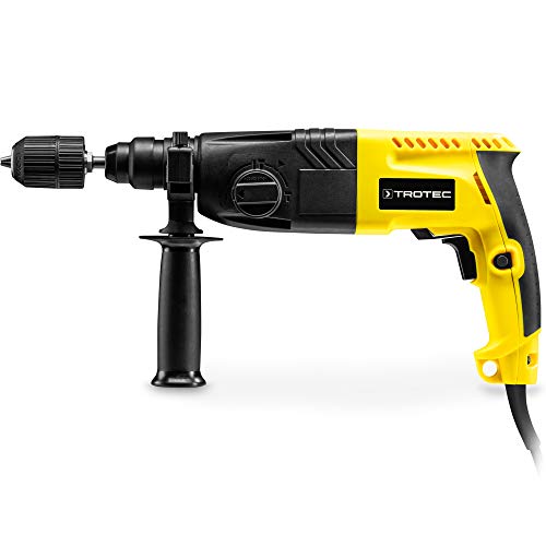 TROTEC Bohrhammer PRDS 05-230V – Schlagstärke 2,1 J, pneumatisches Hammerwerk, 620 W, LED-Licht, SDS-Plus – Bohren in Gestein, Holz, Metall, Keramik und Kunststoff – Bild 6