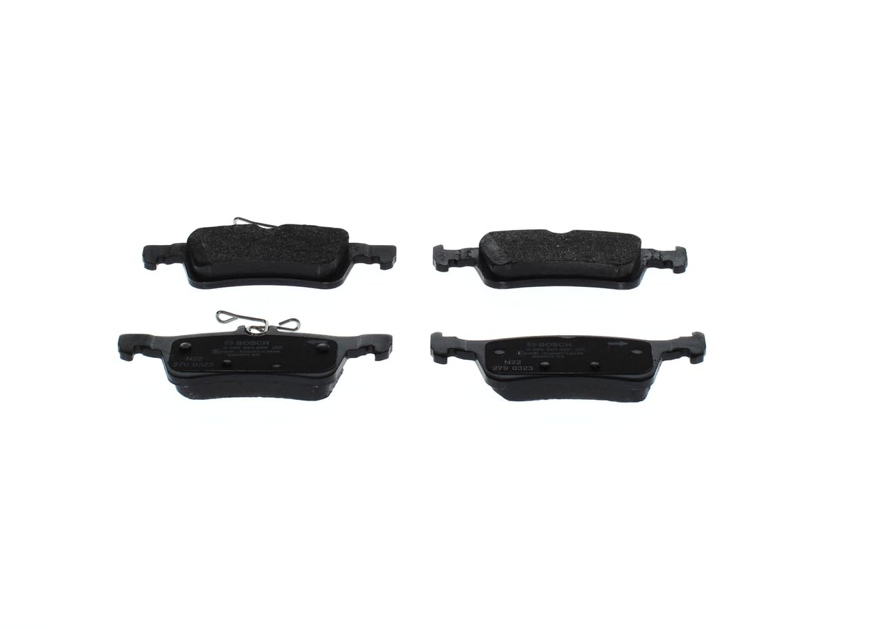 Bosch BP2489 Pastiglie Freno - Certificato ECE-R90-1 Set Di 4 Pastiglie - 4