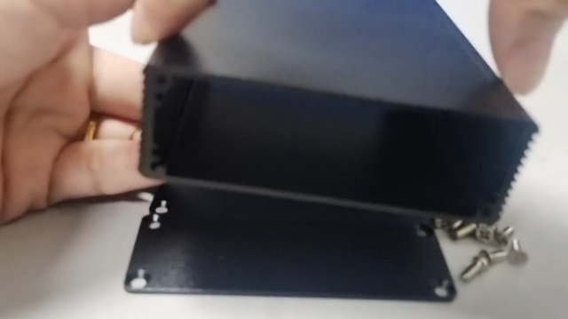 10 Scatole Per Progetti Elettroniche - Custodia Nera Fai Da Te 55x35x15mm - Uxcell