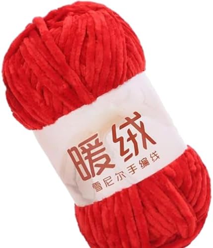 Sclmgo 4X Chenille Yarn Set for Crafting - 3