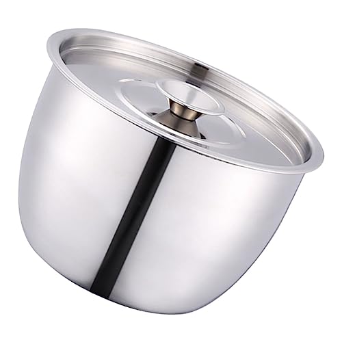 Cuenco para batir huevos multifuncional de acero inoxidable miniatura 1