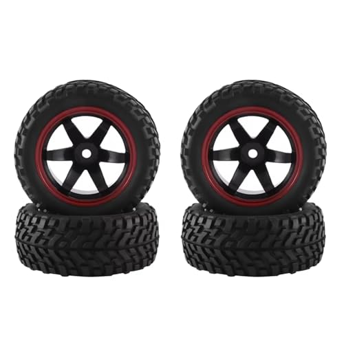 Pneus RC 75mm pour Wltoys 144001 et Tamiya TT02B buggy rallye 1/14
