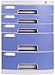 Produktbild Ablageschränke File Cabinet Speichereinheit Organizer Office File Klein White Label Anti-off Buckle Pp Kunststoff (39.4X29.5X43CM) Bürobedarf (Color : A1, Size : 5-Layers)