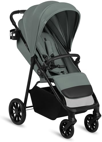 Lionelo Lightweight Emerald Stroller up to 22 kg from 6 m to 4 ye...