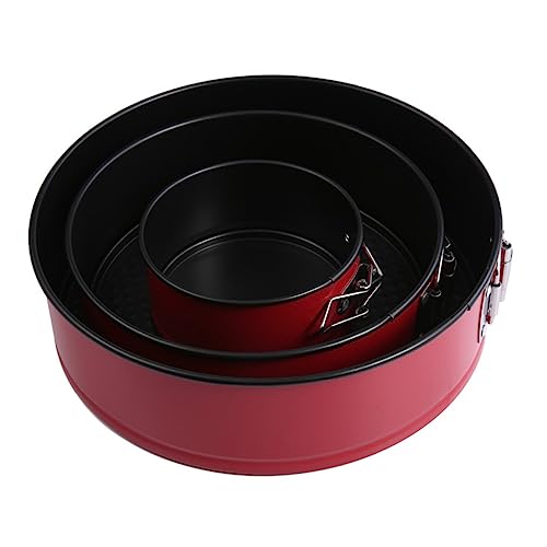 SOLUSTRE Non-stick Cake Parchment Pan Shape Rimless Base Removable Seamless Small Loose Nonstick Bottom Random Color