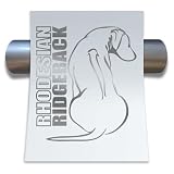 Siviwonder Auto adhesivo RHODESIAN RIDGEBACK Hundeaufkleber perfil