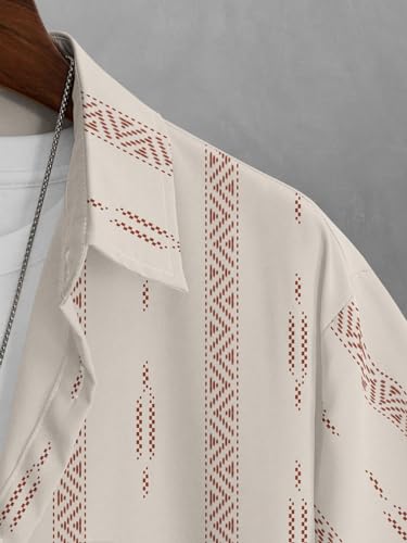Image of BULLMER Trendy Regular Fit Printed Causal Shirt for Men - Pack of 1