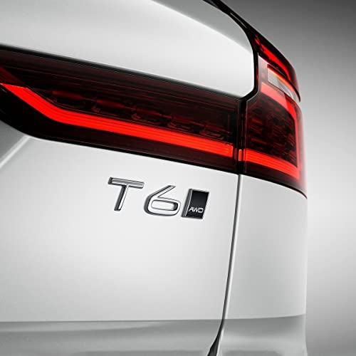 Tailgate Personalized Stickers Compatible With Volvo And Polestar,Rd Awb Rear Trunk Emblem Badge Chrome Decalstickers Xc90 Xc60 S90 S60 V90 V60 Xc40 T5 T6 B5 B6 T8 Accessories (Awd-Black) #TOP3