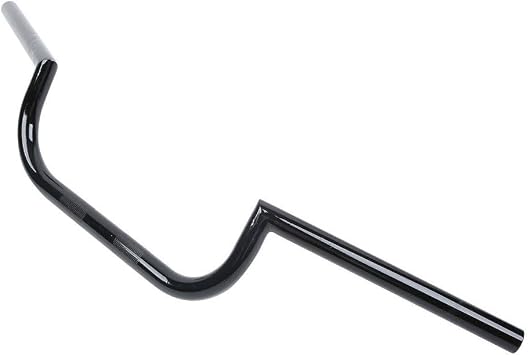 Wairau 7/8" Cafe Racer Handlebar Handle Nighthawk Bar Iron Front Black 27.5"-Width 1 KG-Weight for Aprilia|Buell|Ducati|Harley Davidson|Honda|Kawasaki|Suzuki|Yamaha SL0728