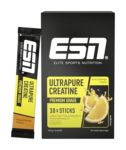 ESN Ultrapure Creatine Sticks Fizzy Orange 30 x 4g