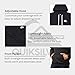 Quiksilver Hoodies for Men, Big and Tall Jersey Pullover Lightweight Sweatshirts for Men, Cotton Casual Hoodie Black