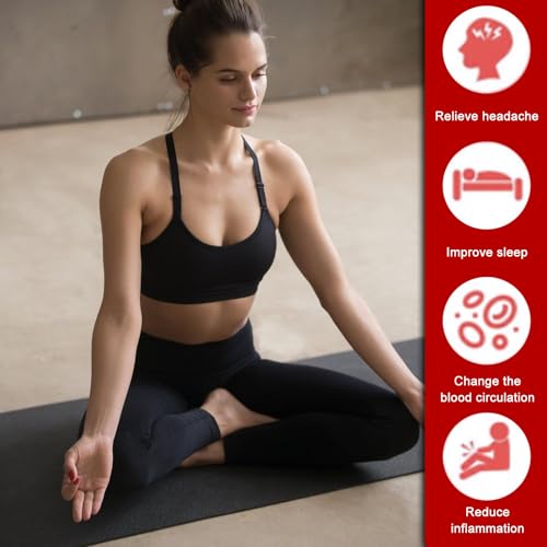 Erdungsmatte Für Besseren Schlaf, Grounding Mat For Earthing, Grounding Pad 25×68 CM, Grounding Mat Mit Kabel, Geerdet Mauspad, Erdungsmatte Verbindet Sie, Für Tisch, Sofa, Yogamatte