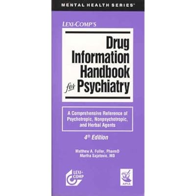 Drug Info Handbk for Psychiatr