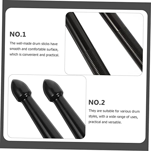 Set de 3 pares de baquetas de nailon para percusión miniatura 4