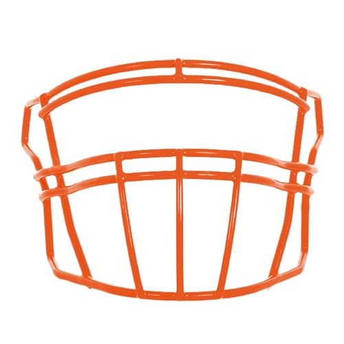 SF-2BDC for Riddell SpeedFlex + US Flag Helmet Decal - Green Gridiron (Burnt Orange)