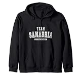 Equipo SANABRIA Miembro vitalicio Familia Apellido Sudadera con Capucha