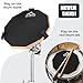 EASTROCK Practice Drum Pad, 8 Inches Double Sided Silent Drum Pad, Silicone Dumb Drum for Beginners,Black