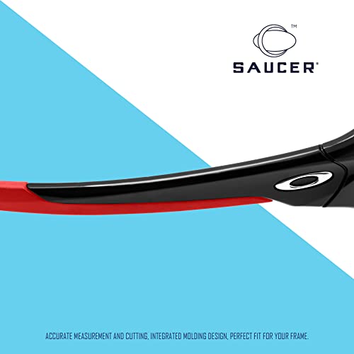 Image of SAUCER Replacement Rubber Earsocks Temple Sleeve for Oakley Valve New 2014 OO9236 Sunglass
