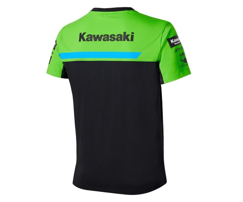 Kawasaki WSBK Team Replika - Maglietta da uomo