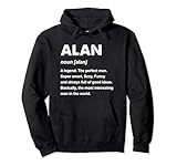 Alan Name Pullover Hoodie