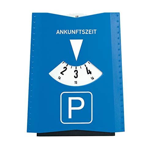 Preisvergleich Produktbild Pureday Parkscheibe mit Münzfächern - Eiskratzerfunktion, Wasserabstreifer