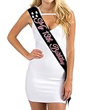Black Satin My 13th Birthday Sash in Rose Gold Glitter Lettering w/ Silver Glitter Hearts by Dulcet Downtown