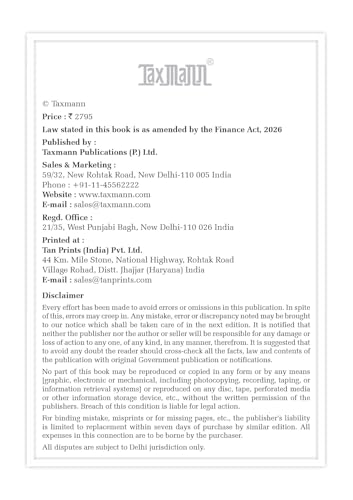 Image of Taxmann's Income-Tax Act 2025 [Finance Act 2026] - Fully Annotated Reference-Incorporating Four-dimension Section-level Annotations | Granular Three-layer 1961-2025 Cross-reference System