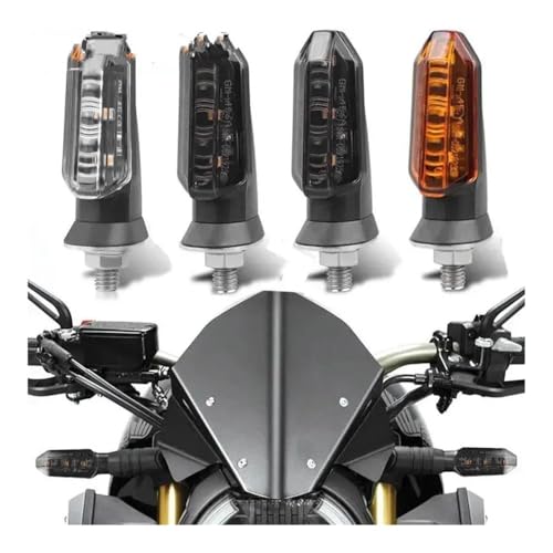 Clignotants LED Moto 8mm 12V pour un éclairage de sécurité optimal - 2