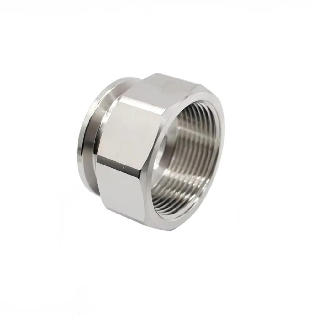 Accesorio De Virola Sanitaria Tri Clamp, Acero Inoxidable S304, Adaptador Hexagonal Hembra De 1/4-2" for Tubería(14)