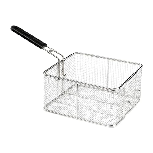 Generic Outil de Cuisine, Panier de Friteuse, Passoire, Panier En Maille, Panier de Passoire, Panier de Friture, pour La Maison, Le Restaurant, La Fête Barbec, styleE
