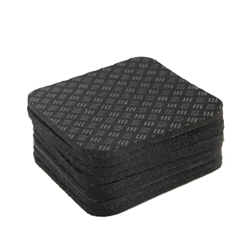 Almohadillas para cinta de correr | 8 almohadillas antideslizantes para protección del suelo | Sala de estar, dormitorio, interior de fitness para mesa de comedor, lavadora