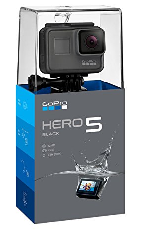 GoPro Hero5 Black - Cámara deportiva de 12 MP (4K, 1080p, WIFI...