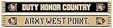 RUFFNECK Official NCAA Army West Point Scarf | Premium Jacquard Knit Neck Scarf for Women and Men | Officially Licensed Army West Point Apparel