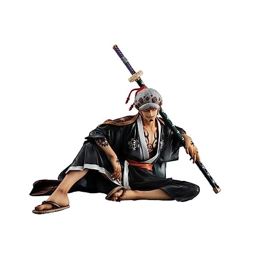 Megahouse - One Piece - Warriors Alliance - Trafalgar Law, Ritratto di Pirati Figura da collezione