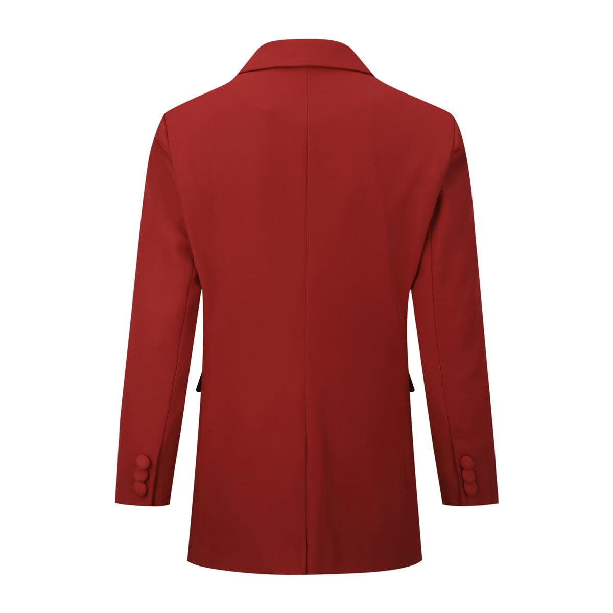 YUNCLOS Femme Blazer Veste de Costume Élégant à Manches Longues Travail Bureau Blazer Costume d'affaires