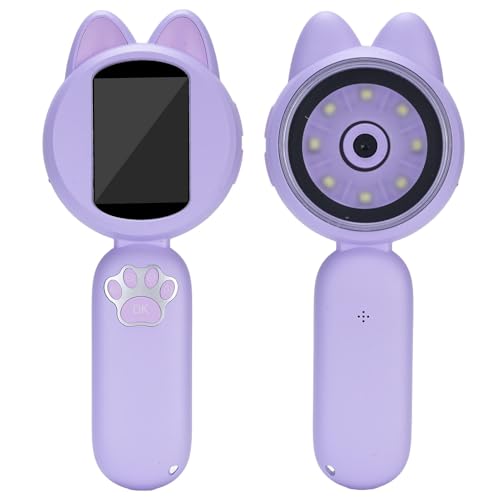 Microscope for Kids, Portable Pocket Microscope Kit, 3 In 1 Pocket Digital Microscope Camera, Mini Handheld Digital Microscope Built in with 8 Adjustable LED Lights for Kids