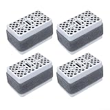 WC-Luftreiniger-Filter, 60 x 35 x 24 mm, 4 Stück, desodorierender Kohlefilter für Toto Luftreiniger, Filterelement, WC-Flter Küche (4 Stück)