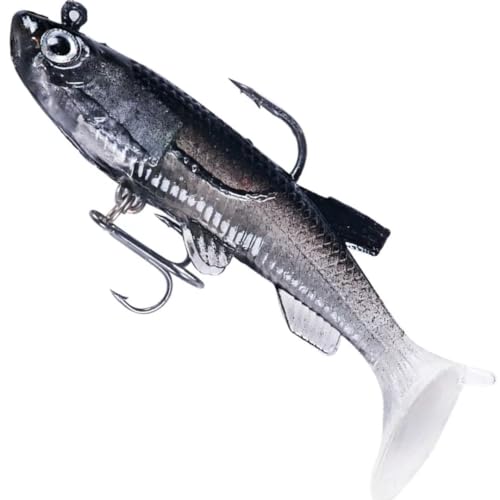 Kit 5 Iscas Artificiais Lambari 14g 8cm Lambari Transparente