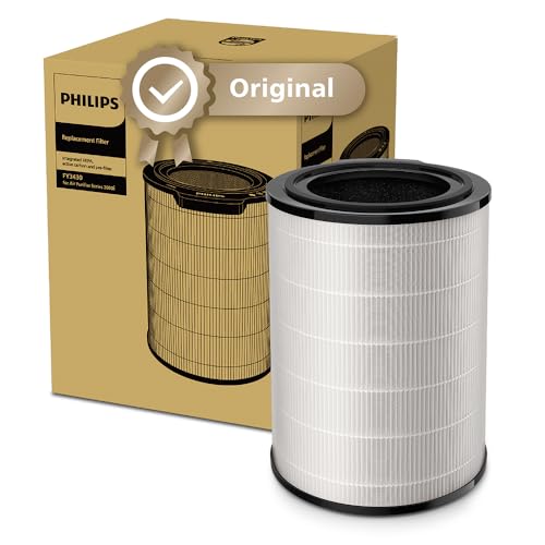 Philips Original Ersatzfilter für Luftreiniger der 3000i Serie AC3033 AC3036 AC3039 AC3055 AC3058 AC3059 HEPA NanoProtect + Aktivkohle 36 Monate Lebensdauer (FY3430/30)