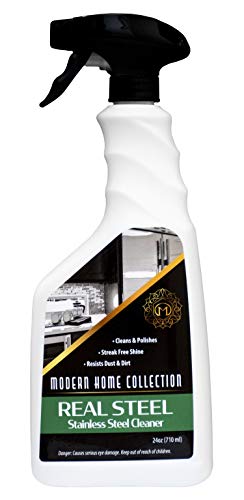 Real Steel Stainless Cleaner Modern Stone 24oz miniatura 1