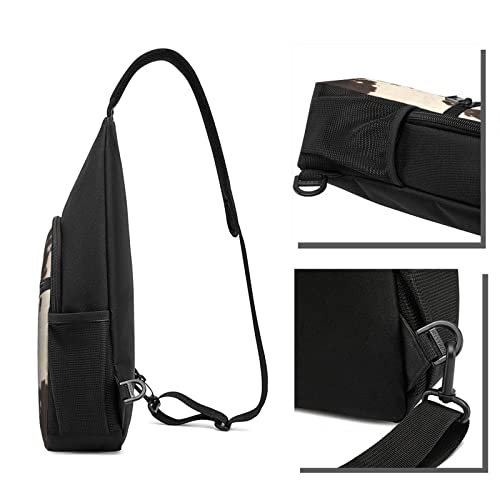 Sac à dos en cuir véritable marron de vachette PSVOD premium unisexe - 2