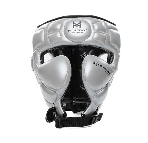 Image of HIT N MOVE Air Armor Precision Boxing Headgear - Lightweight & Protective Headgear for Men and Women in MMA, Kickboxing, Muay Thai, Training & Sparring and Combat
