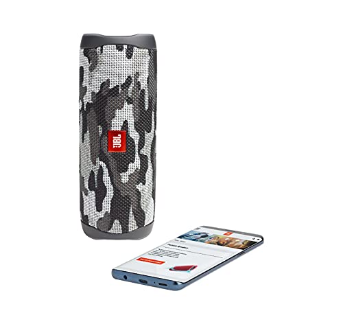 Image of JBL Flip 5 (Black Camo) + Bundle with divvi! Protective Hardshell Case